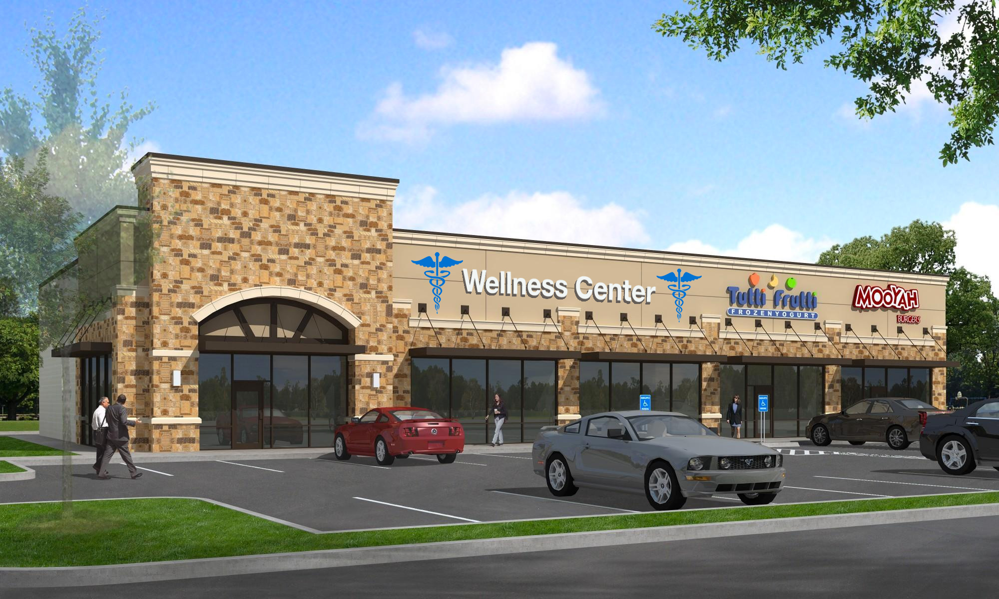 Retail Strip Centers as Local Wellness Centers