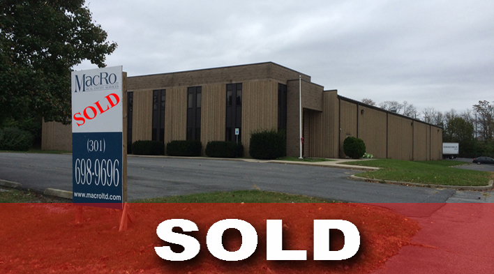 MacRo Brokers Sale of Office/Warehouse Property in Frederick County